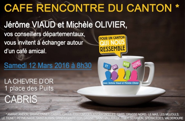 Café rencontre du canton Mars 2016